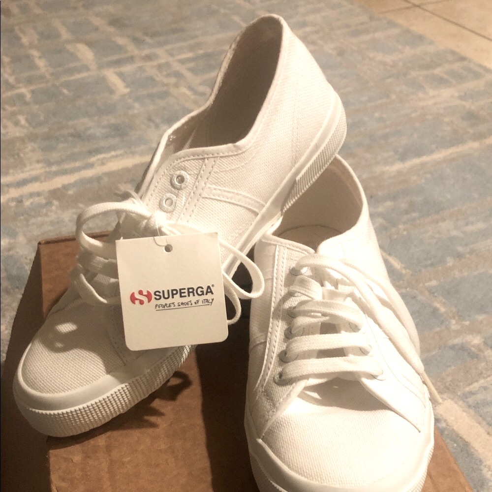 Superga White Women's Sneakers